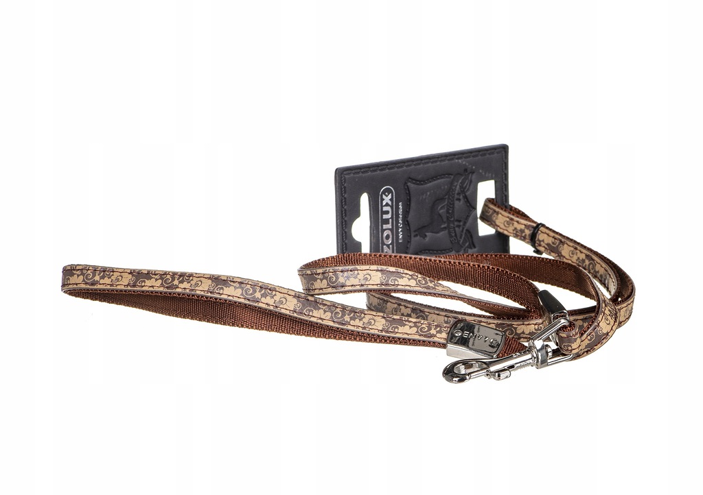 

Zolux Envy Flora smycz 10mm/1,2m brązowa