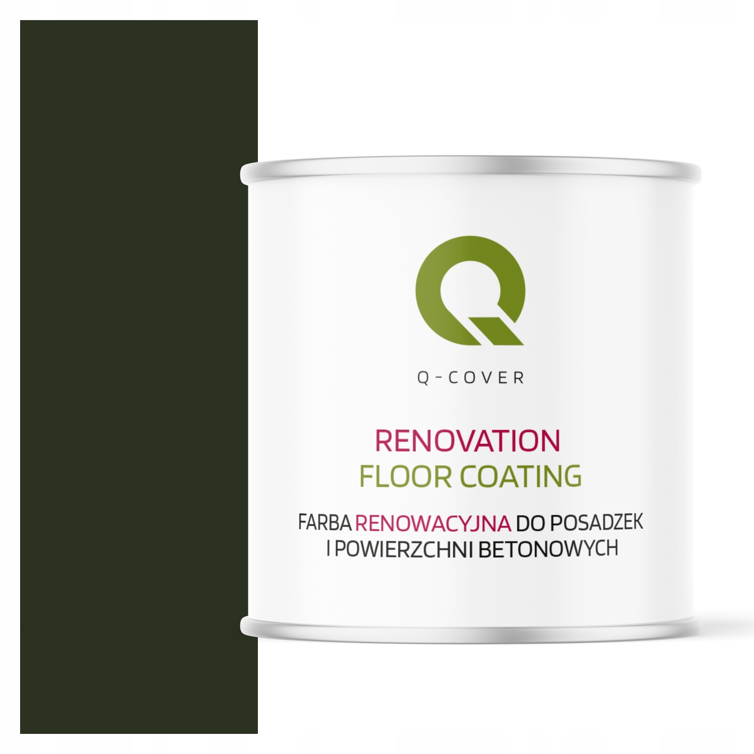 Farba Na Renováciu Betónových Podláh Fľašová Zelená Ral 6007 Polomat 2,5L