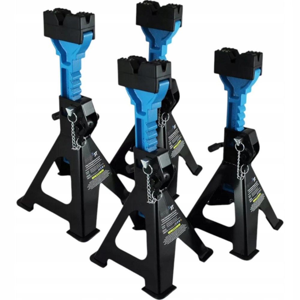 Ocelové Dílenské Podpěry 6000 Kg, Nastavitelná Výška 41-61 CM