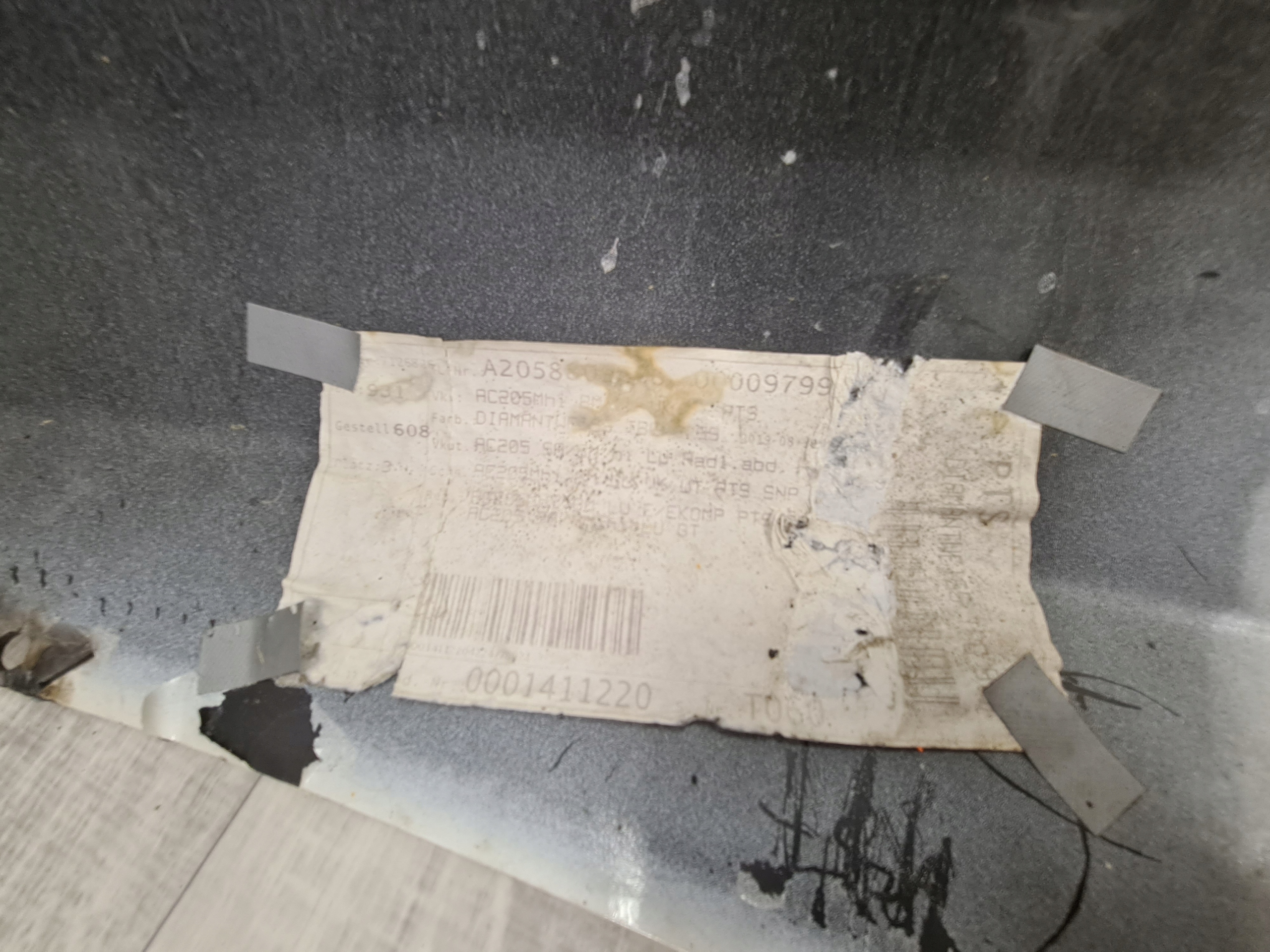 Mercedes C W205 63 AMG Zderzak TYŁ Kompletny LIFT - galeria