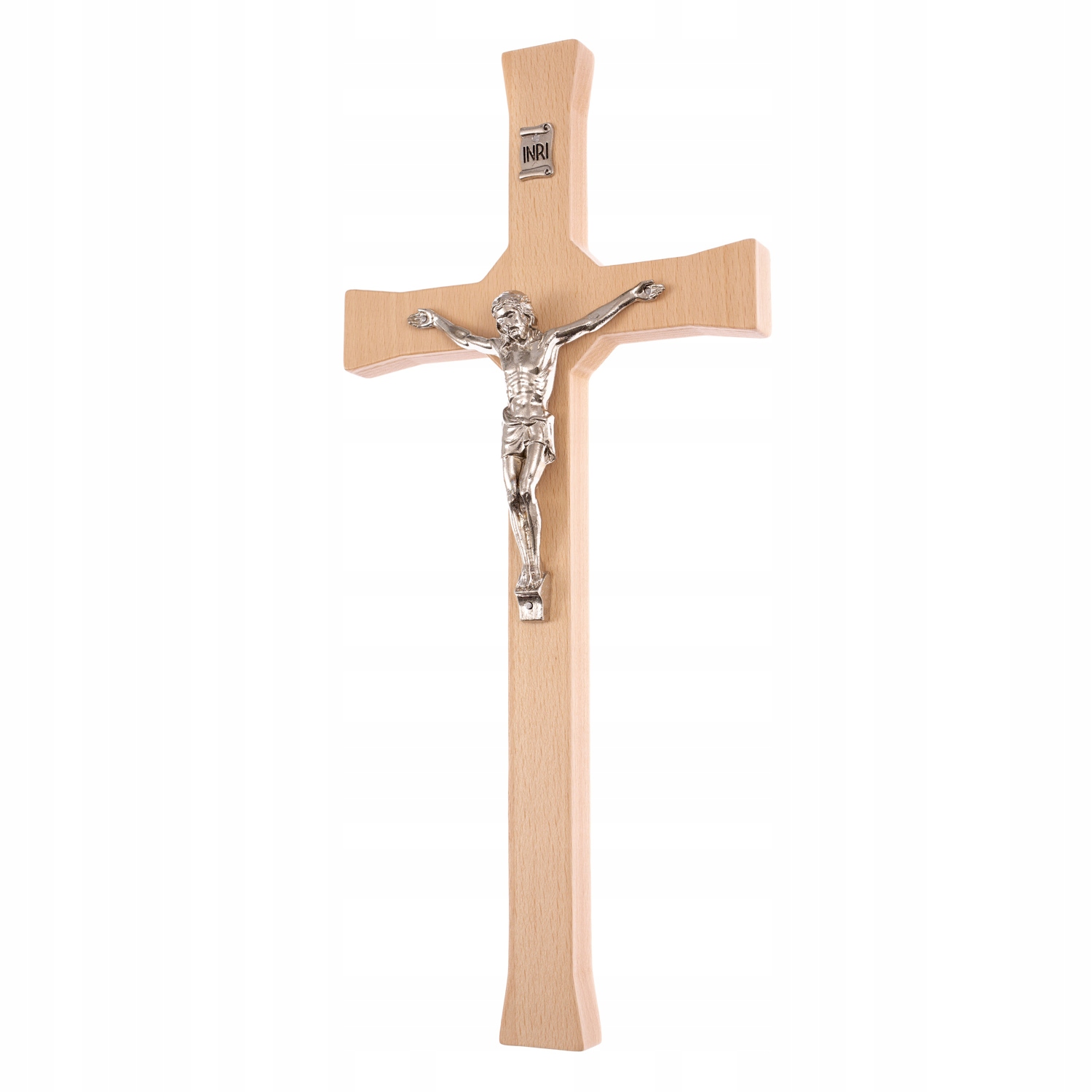 Klasyczny drewniany krzyż 22 cm