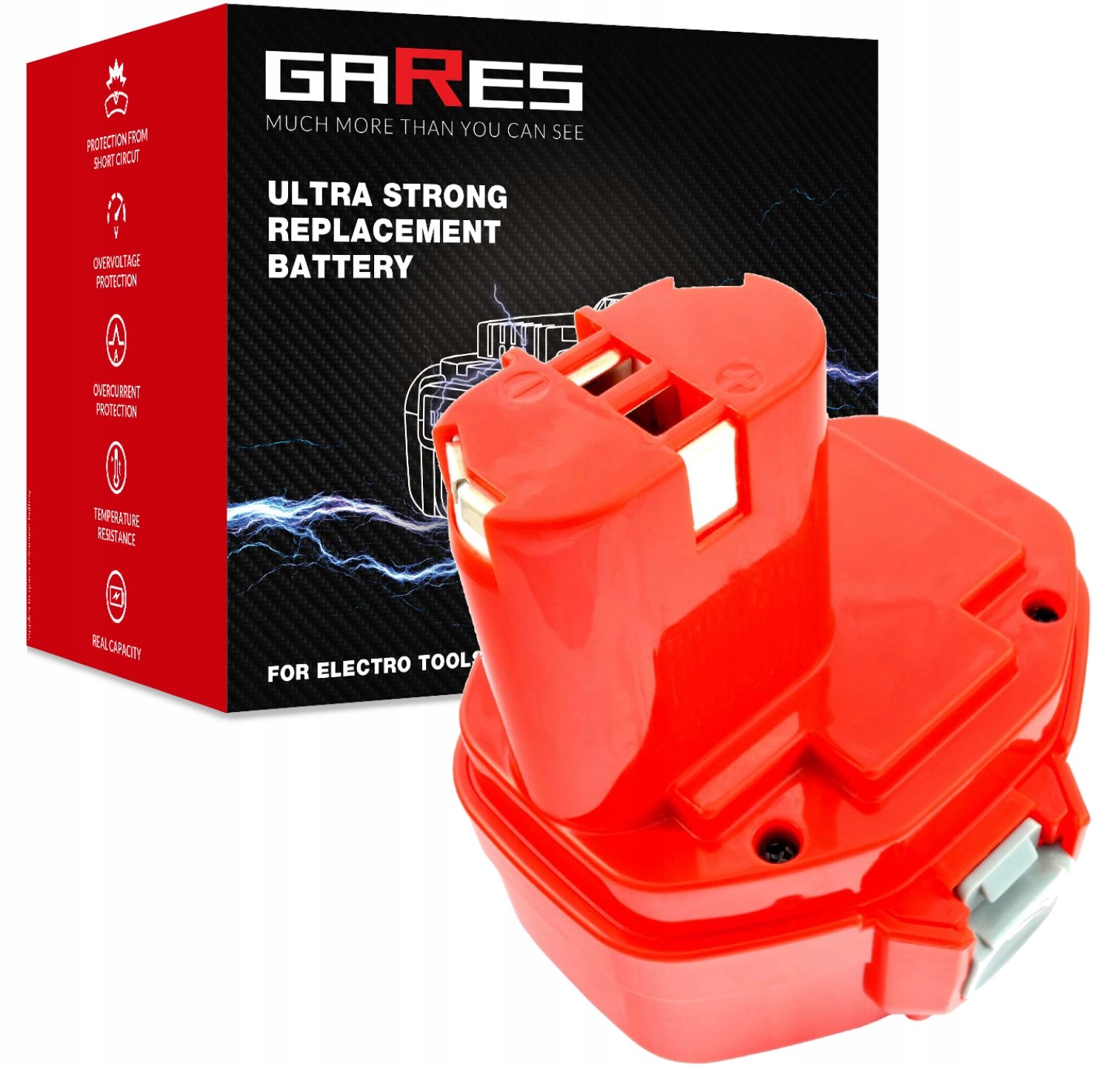 Baterie Akumulátor pro Makita PA14 1422 6228D 6337D 14,4V 3Ah