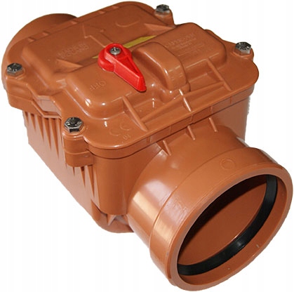 ZASUWA BURZOWA Ø160 PESTAN Zawór zwrotny Klapa Typ kształtka