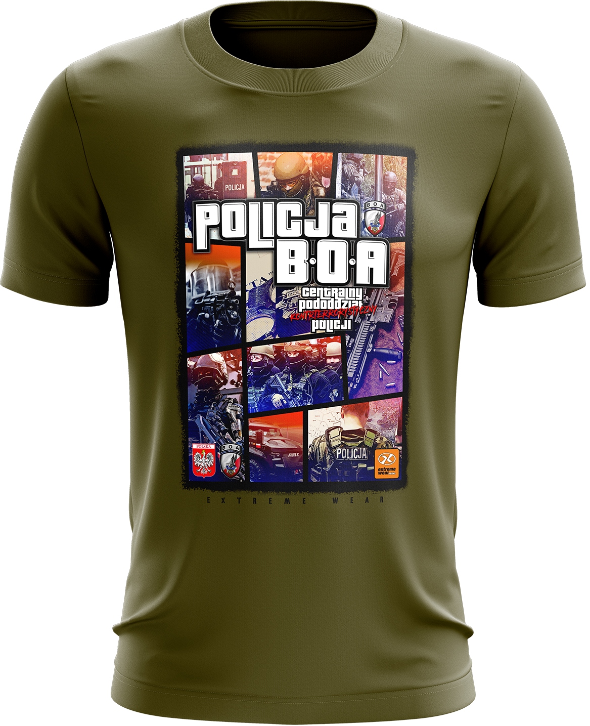 

Policja Boa koszulka Antyterroryści r. XL