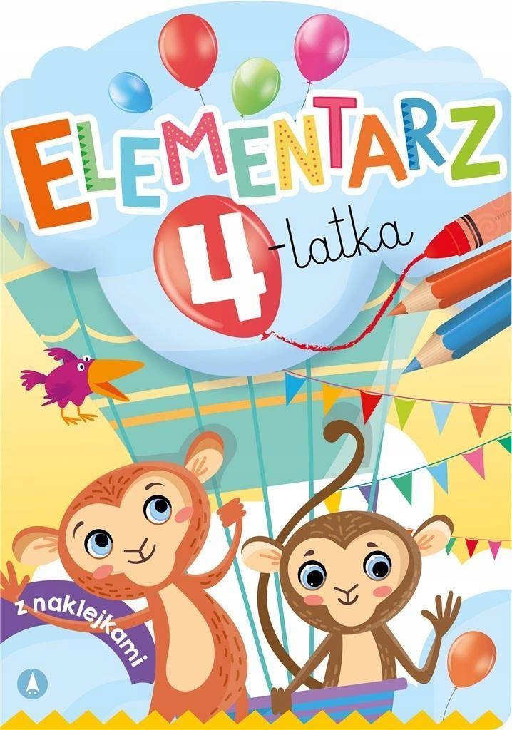 

Elementarz 4-LATKA Czterolatka Naklejki Ćwiczenia