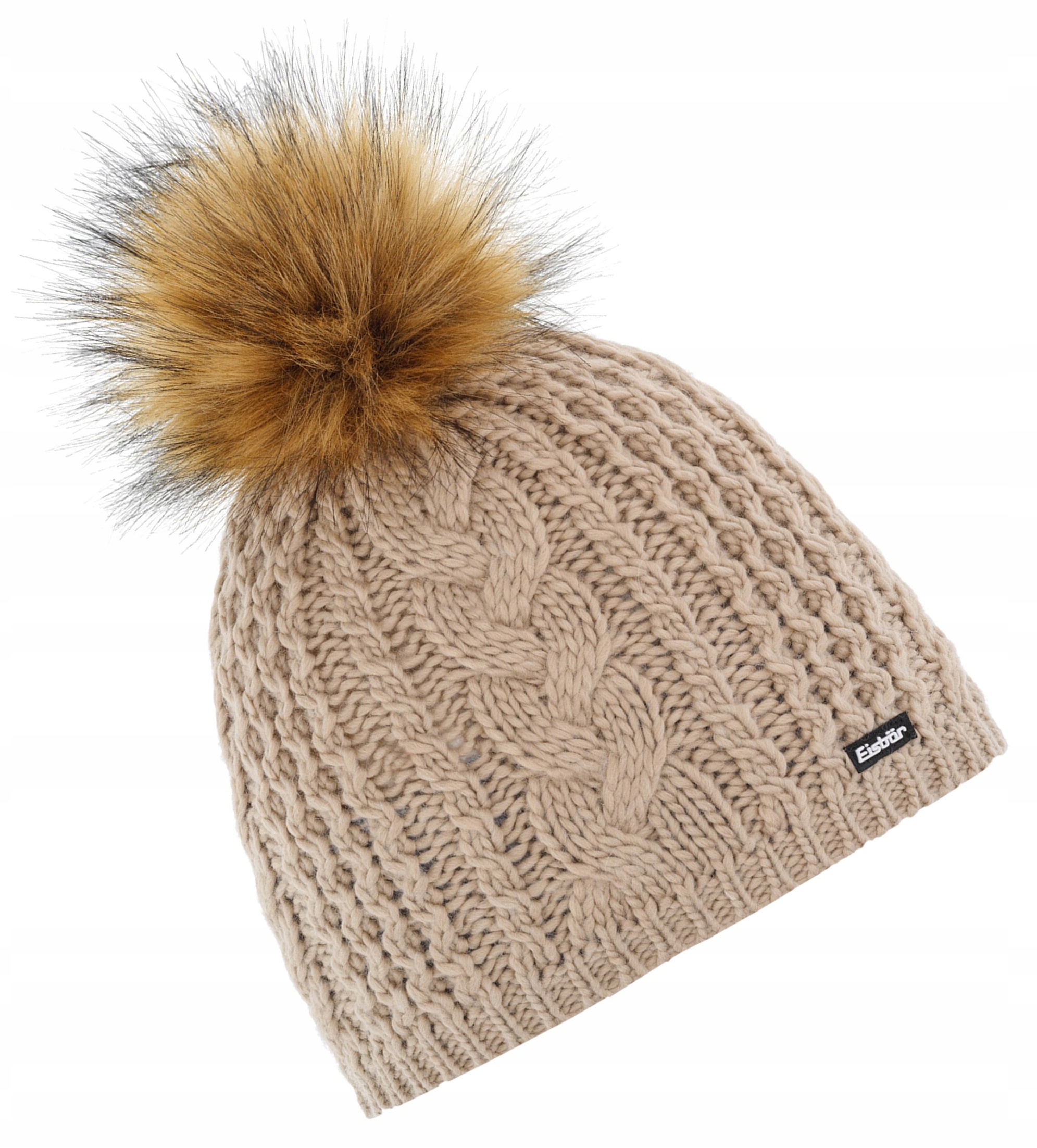 Oryginalna Ciepła Czapka Zimowa Eisbar Afra Lux 80111 Wełna Merino