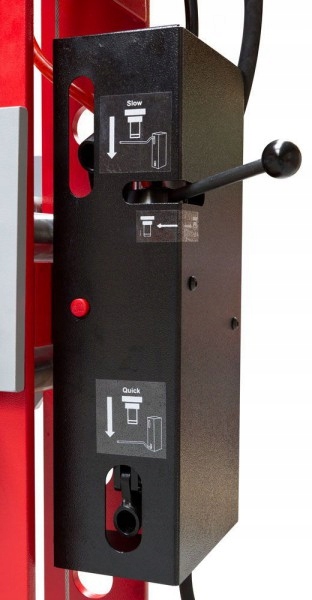 PRASA HOLZMANN WP100H 100T AUSTRIA HYDRAULICZNA regulacja stołu manometr Maksymalna siła nacisku 100 t