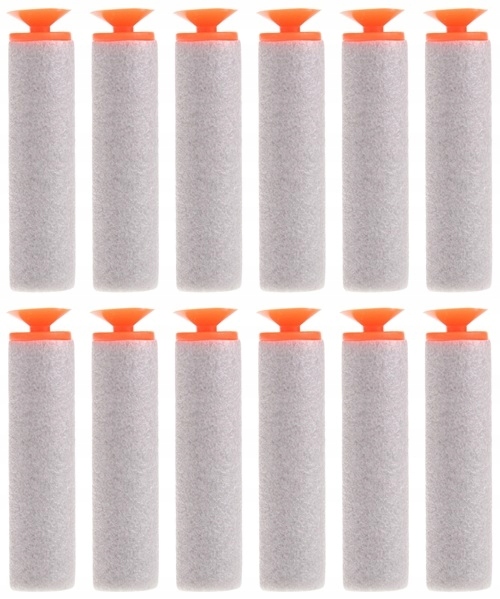 Wyrzutnia Pistolet AirGun Piankowe Piłki Strzałki Naboje Miękkie Kulki Seria AIRGUN