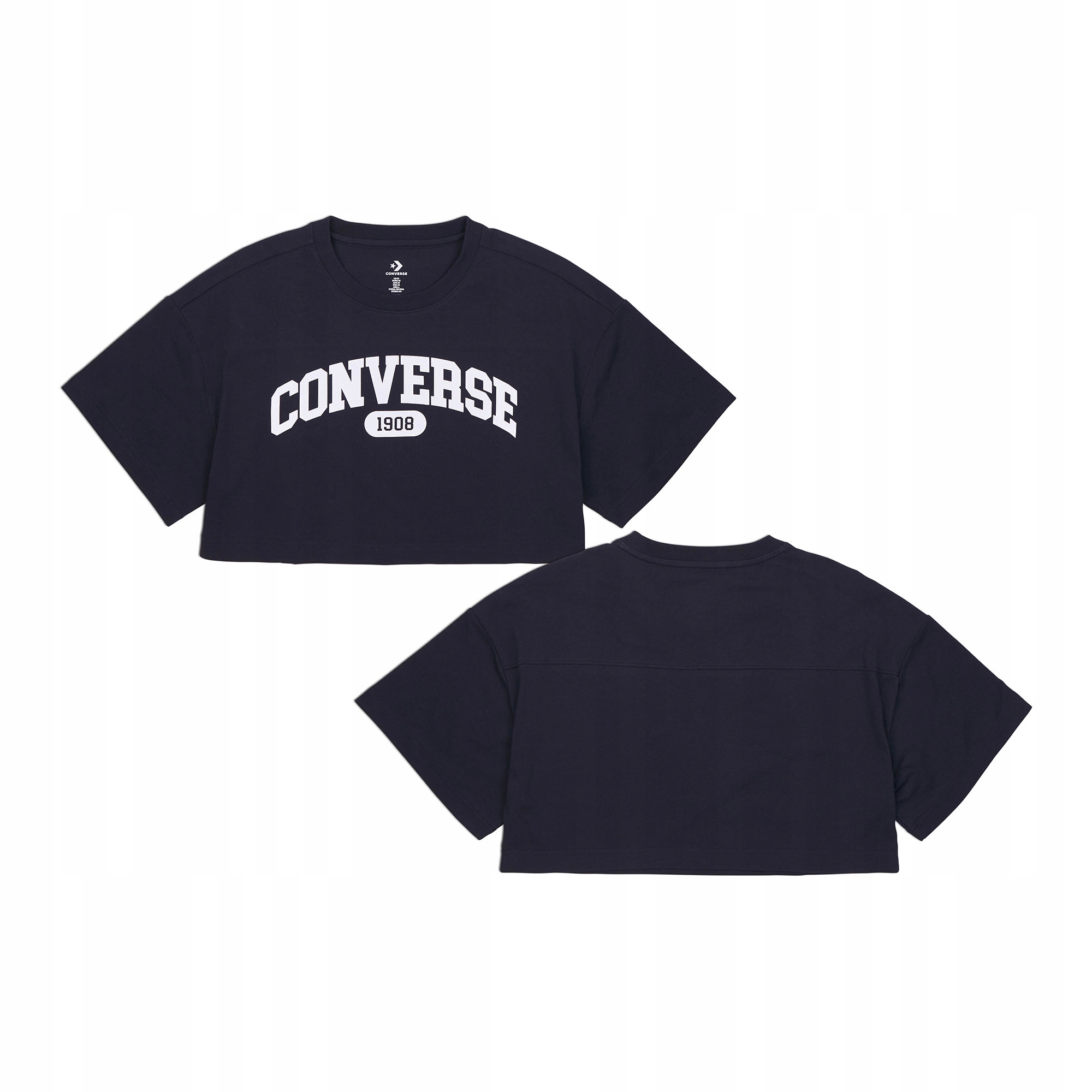 Dámský top Converse Sporty Cropped 10027253-A01 converse černý