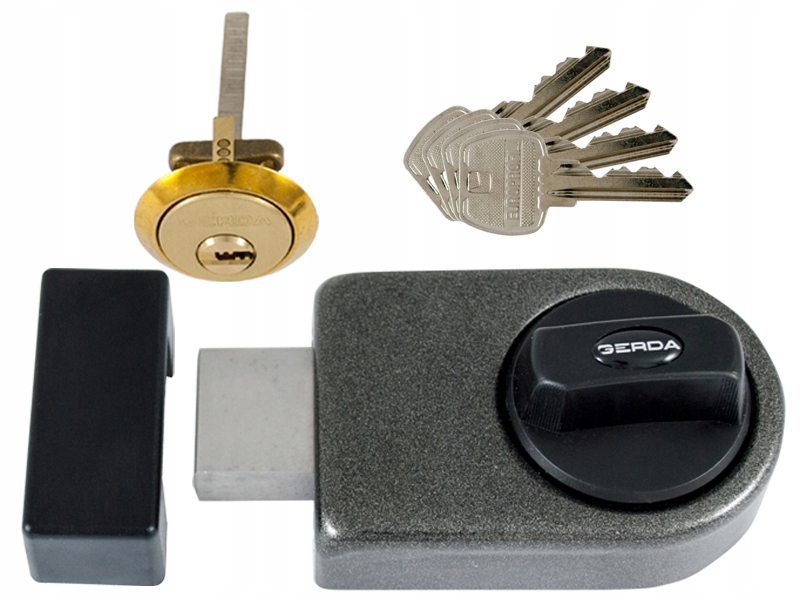 Gerda Zámek dveří ZN-100 3 klíče Atest