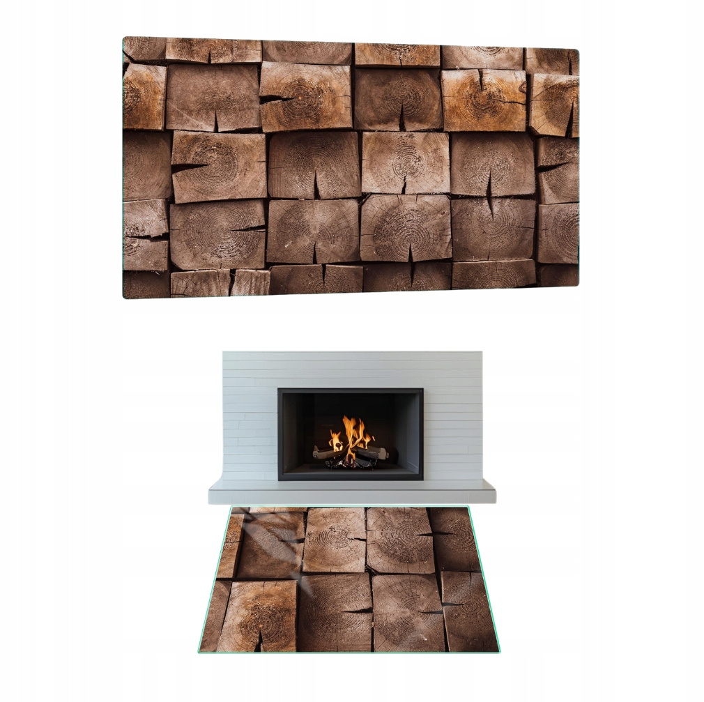 Sklo Pod Krb Tvrzené Sklo Podložka Rozměr 70x52 cm s Grafikou Bale