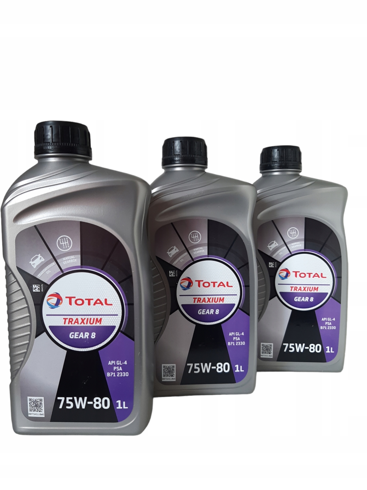 

Olej Total GEAR8 75W80 Przekładni Zestaw 3X1L 3L