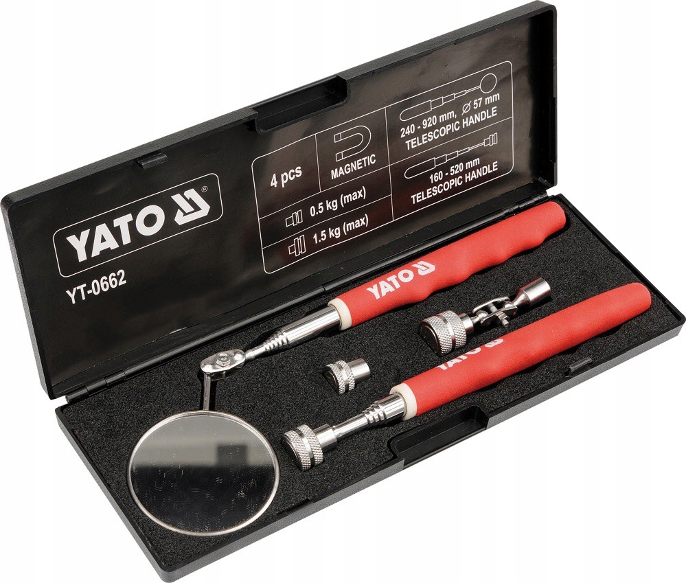 

Zestaw Inspekcyjny Lusterko Chwytak Yato YT-0662