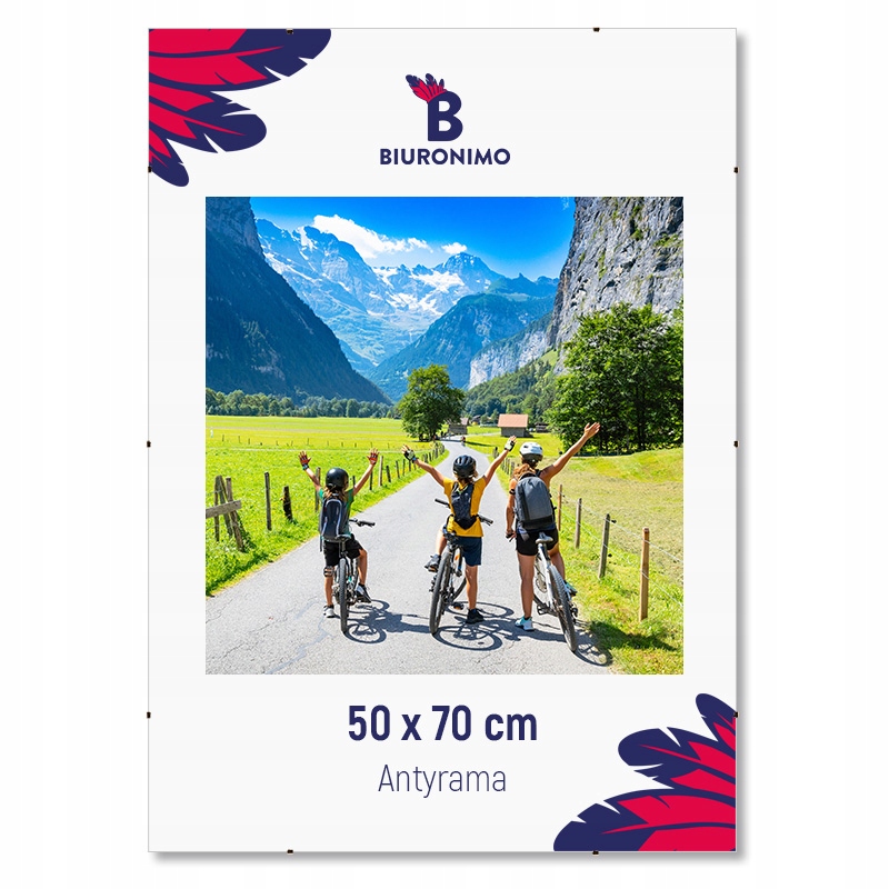 

Antyrama plexi pleksa 50x70cm B2 plakat zdjęcie