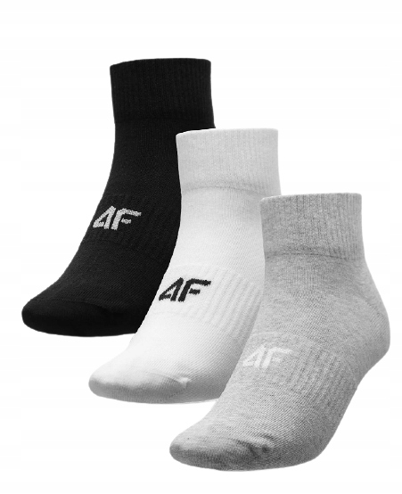 

Skarpety Do Kostki 4F NOSH4 SOM302 3-pak # 43-46