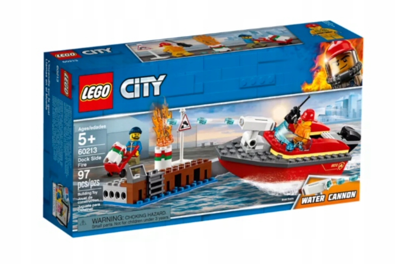 

Lego City 60213 Pożar w dokach