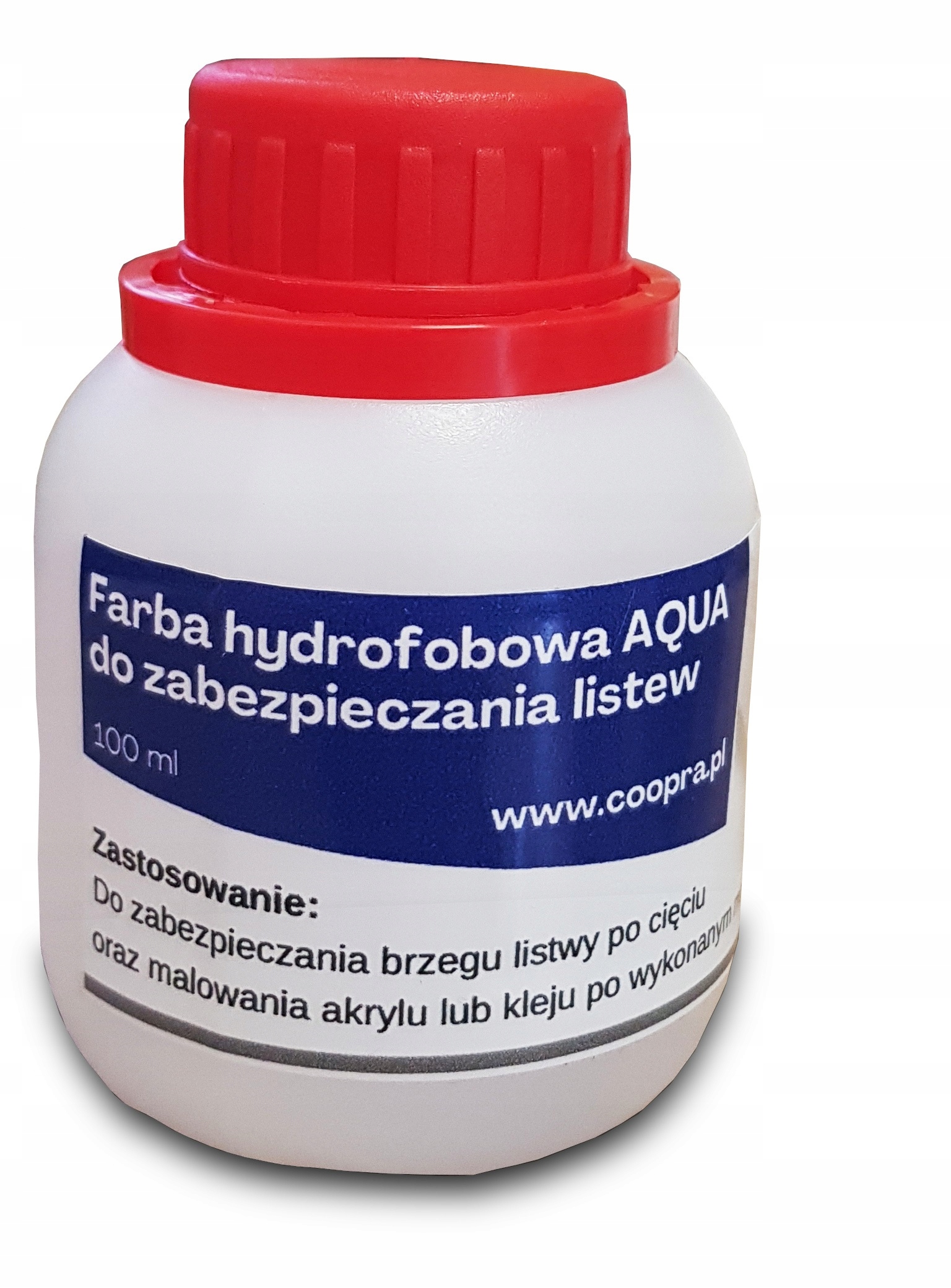 FARBA MASKUJĄCA CZARNA 100ml listwa przypodłogowa