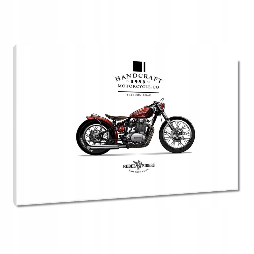 

Obrazy 90x60 Motocykl Zabytek Vintage