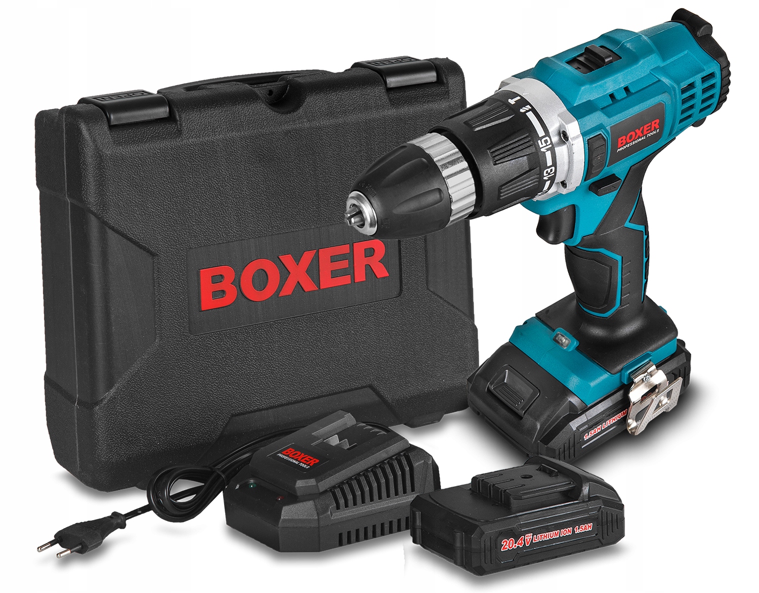 WIERTARKO WKRĘTARKA UDAR 2 X BAT LIT-ION WALIZKA UDAROWA MOCNA WIERCENIA