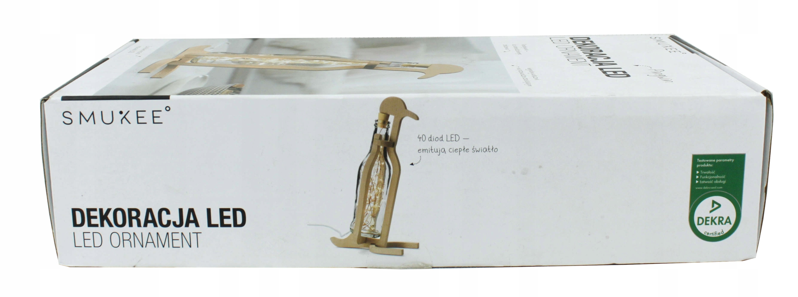 ŚWIĄTECZNA DEKORACJA LED CIEPŁE ŚWIATŁO SMUKEE Marka Smukee