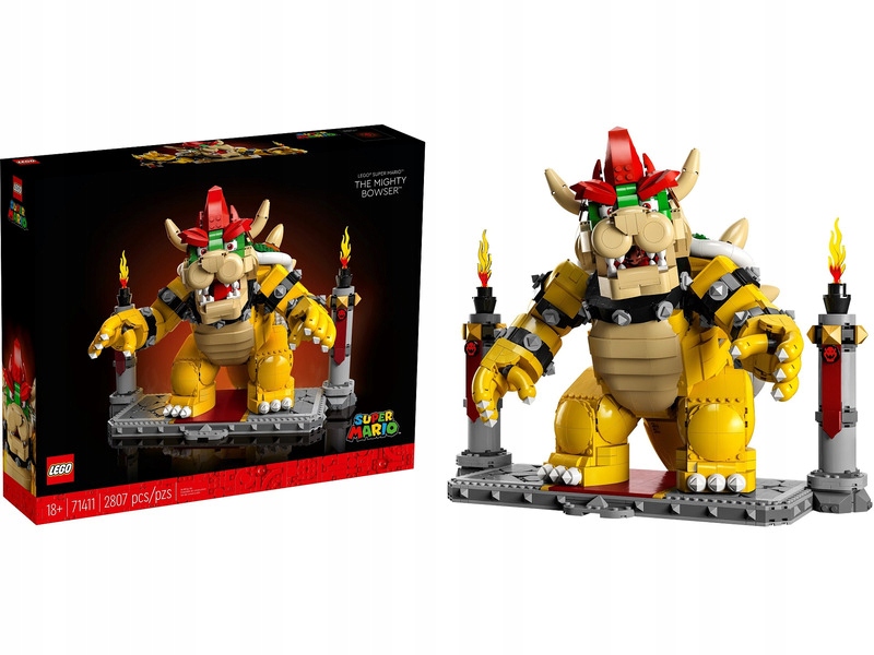 

Lego Mario Potężny Bowser 71411