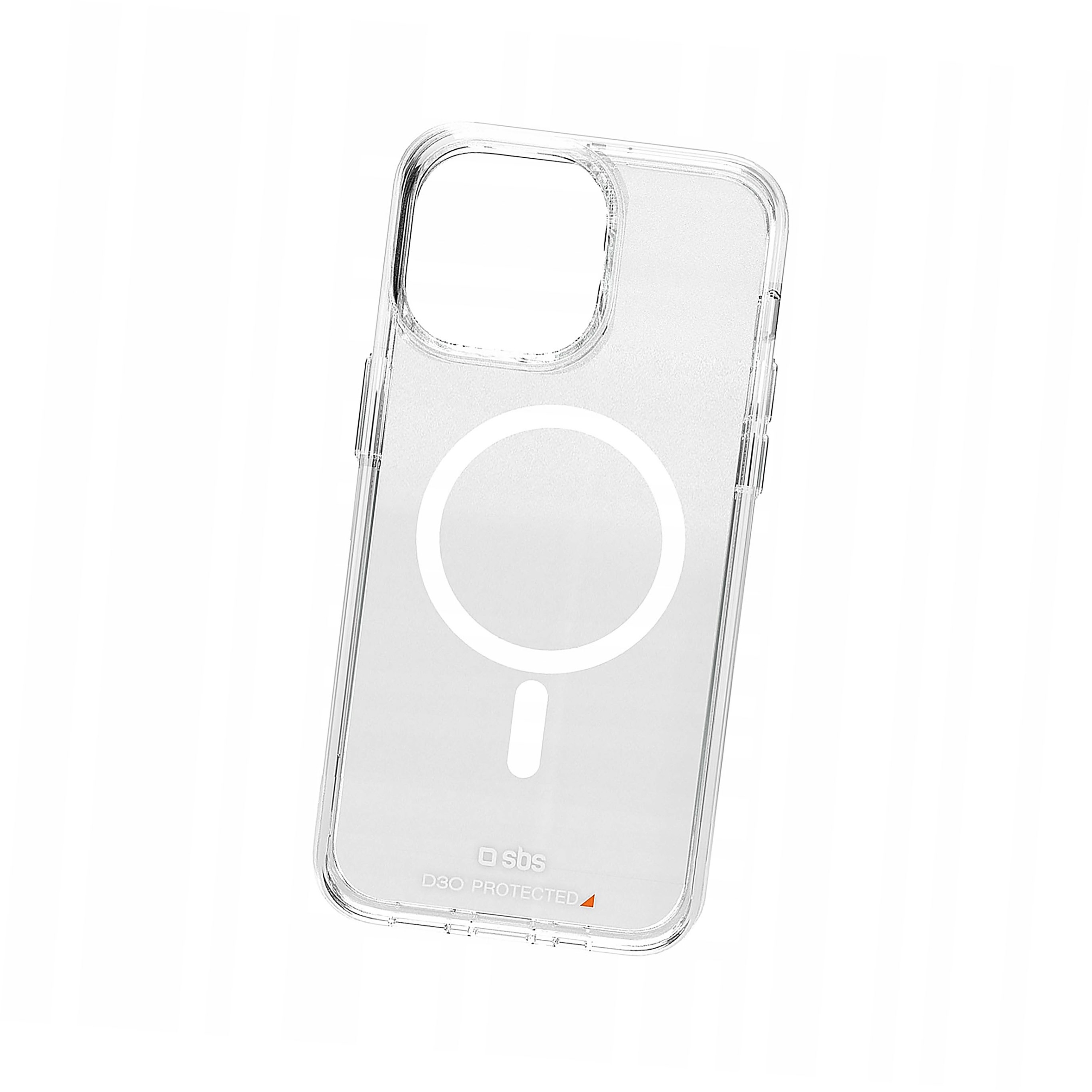 Plecki Etui Sbs D3O MagSafe do iPhone 15 Pro Max przezroczyste