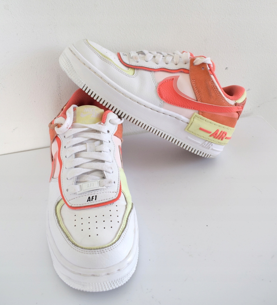 Nike Air Force 1 shadow białe 38 sneakersy