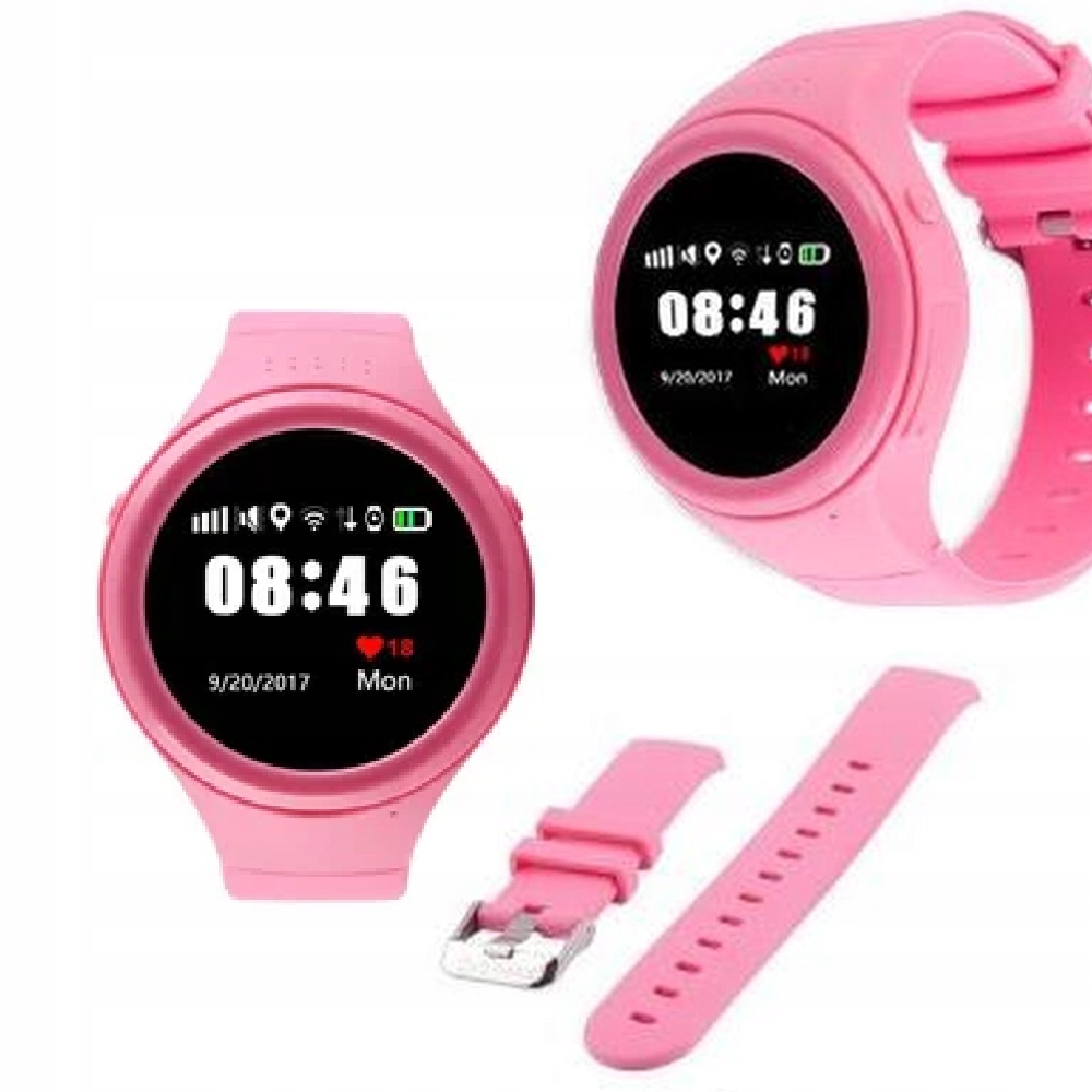 Zegarek dla dzieci smartwatch Overmax Kiddy Watch Różowy