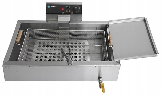 Stroj na výrobu čeburáků 16 l 3,9 kW 50-190 °C Hurakan HKN-EF16