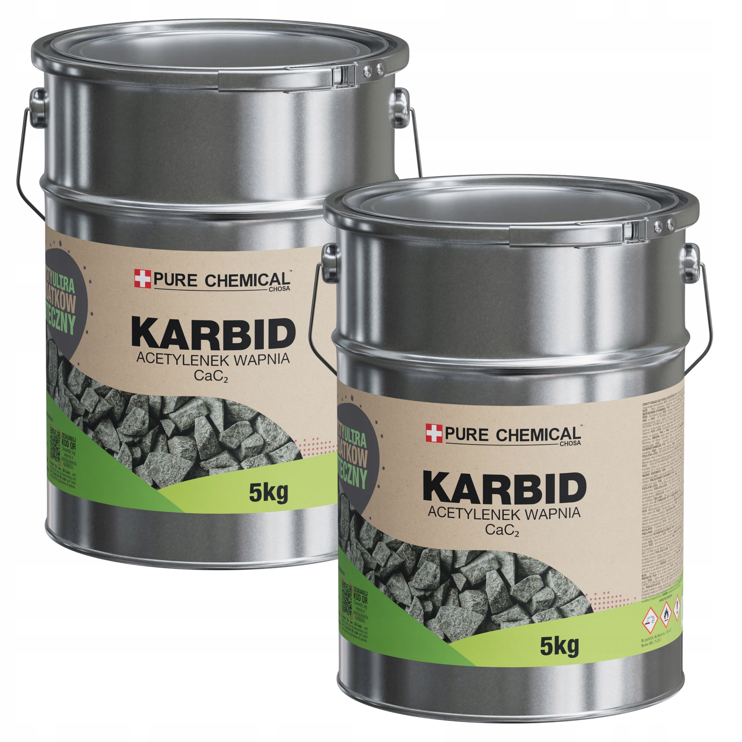 Karbid Čistý Karbid Vápnika 2 x 5 kg