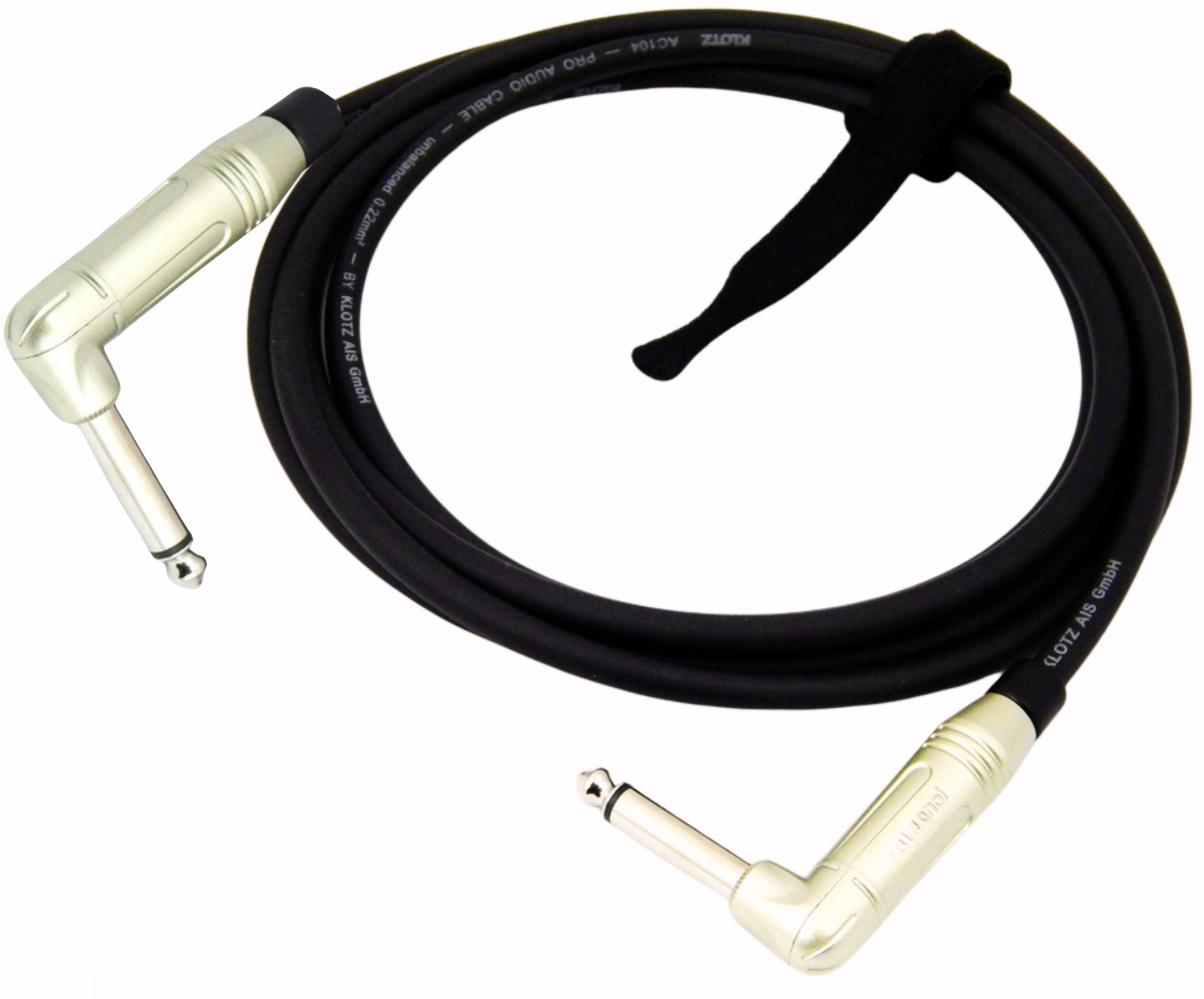 Klotz Kabel Instrumentalny Gitarowy Do Efektów Jack 6,3mm Kątowe 7,5m