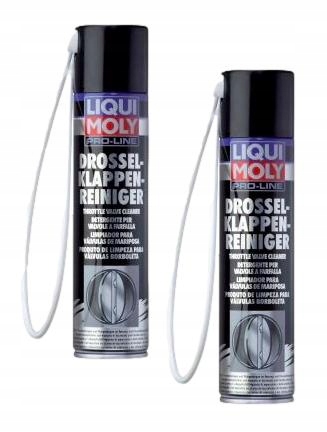Liqui Moly 2 X Pro-line Oczyszczacz Przepustnic Egr Benzyna 0,4L 5111