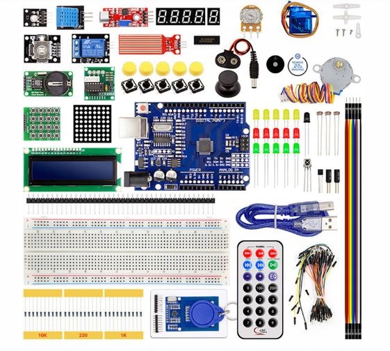 ProRock Uno R3 ATmega328P Rfid LCD1602 kompatibilní s Arduino