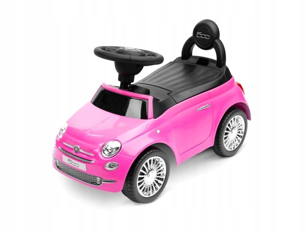 Jeździk Fiat 500 Pink