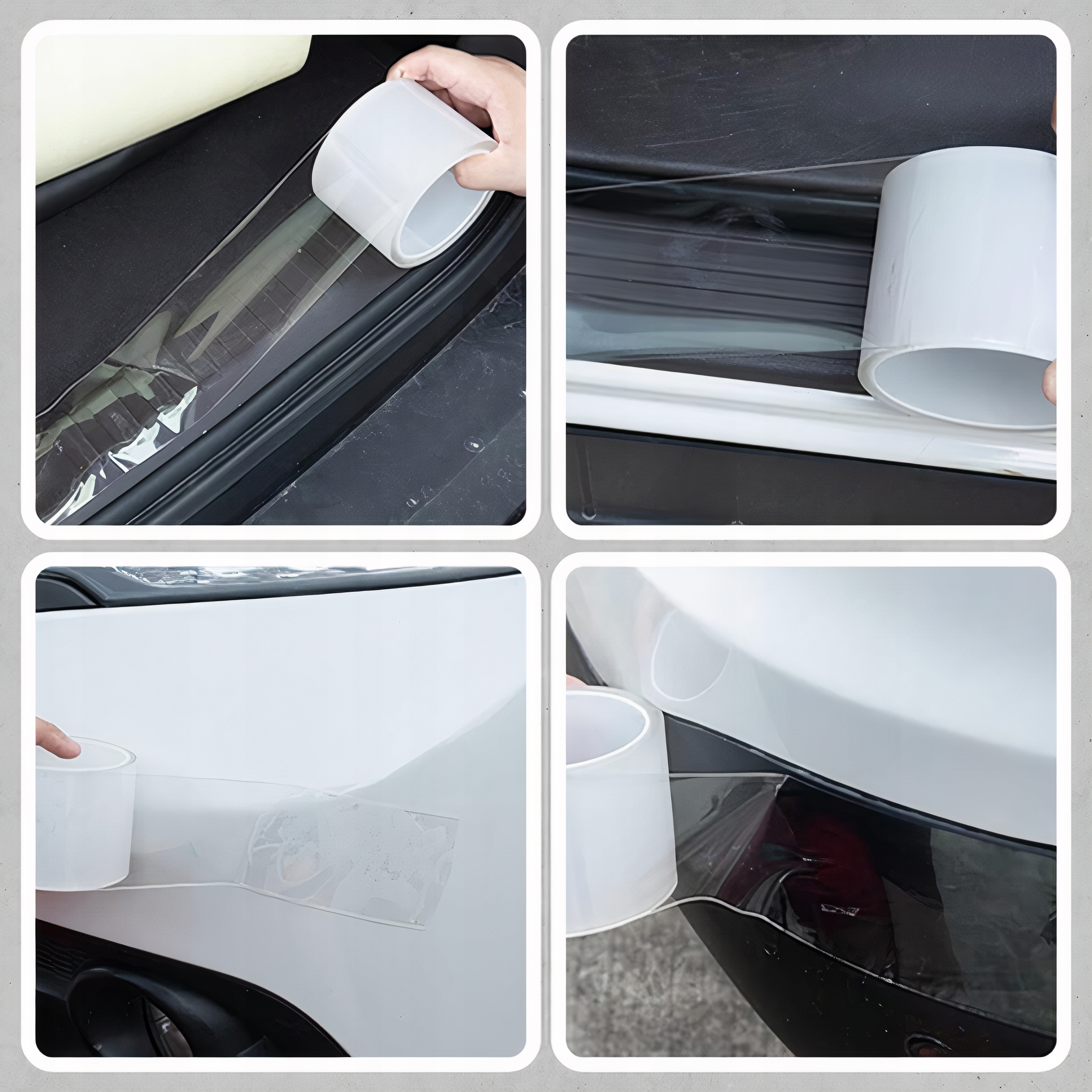 FOLIA TAŚMA OCHRONNA NA PROGI SAMOCHODU 50mm x 5M EAN (GTIN) 5903857908305