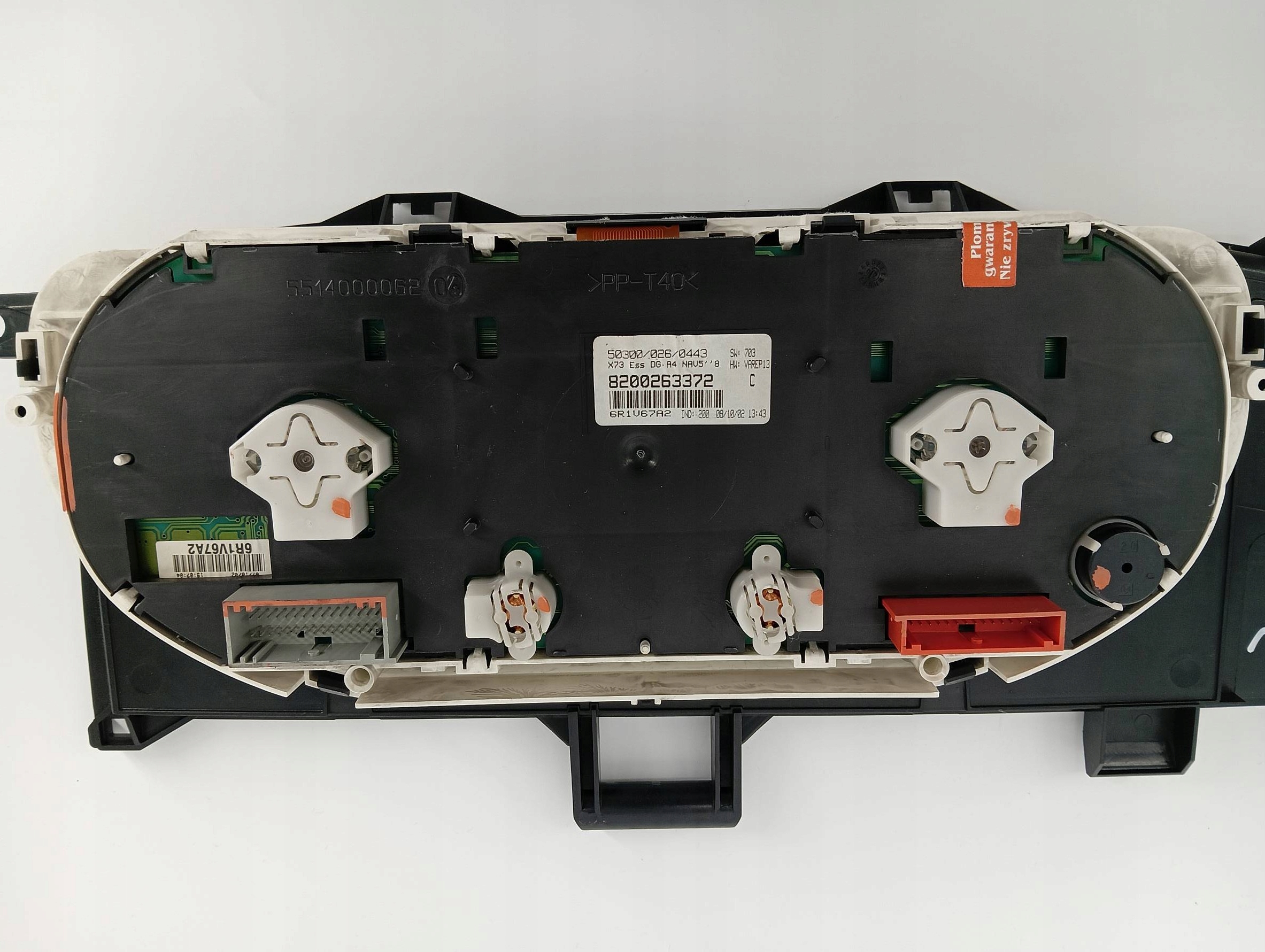 dials 8200263372 Renault Vel Satis and (2002-2009)