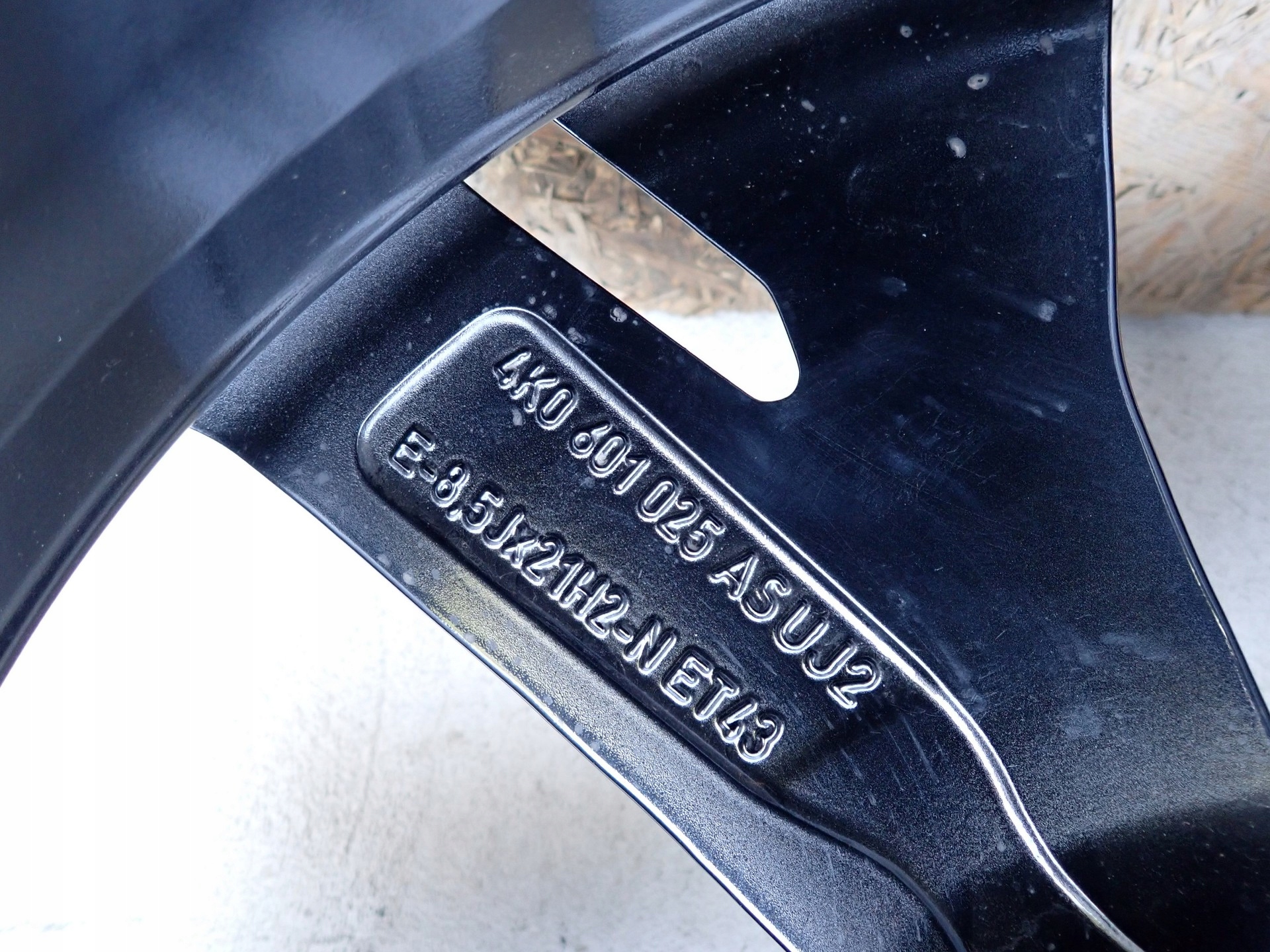 disk hliníkový AUDI A6 S6 RS6 C8 4K 21 8,5J ET43 4K0601025AS