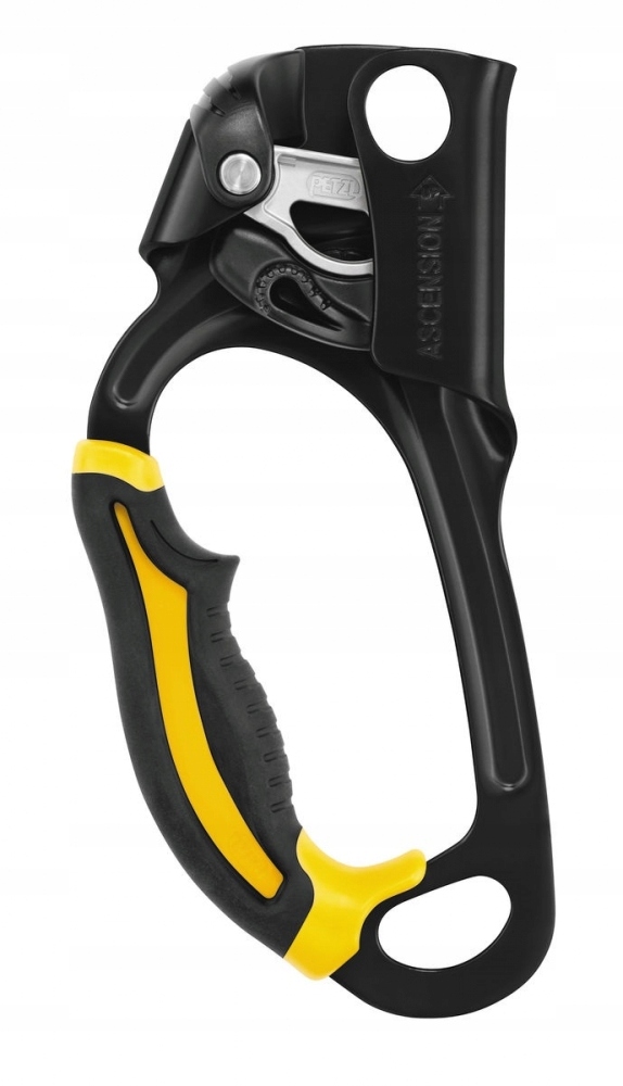 Petzl Ascension žluto-černý levý