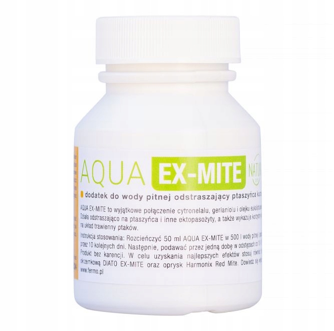 Preparat na ptaszyńca u kur AQUA EX-MITE 50 ml