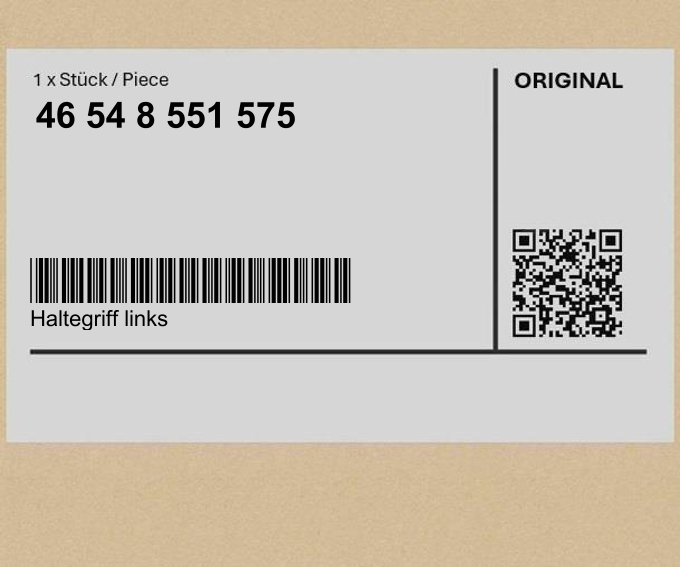 Uchwyt lewy BMW K61 K61