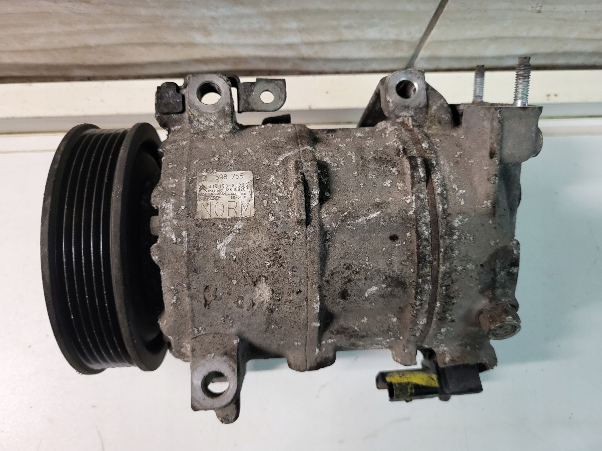 SPRĘŻARKA KLIMATYZACJI CITROEN PEUGEOT 308 T7 1.6 VTI