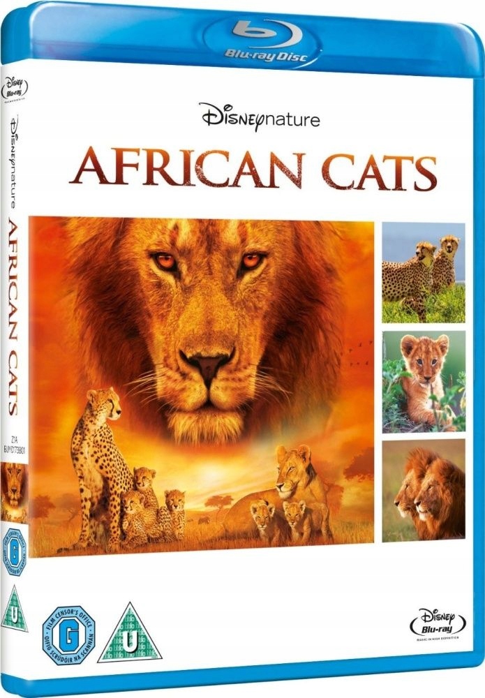 Afrykańskie Koty [Blu-ray] Seria Disneynature