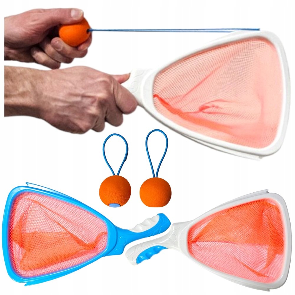 Gra Catch Ball ŁAPACZ Piłka Gra Rodzinna Łapanie piłki złap piłkę PROCA