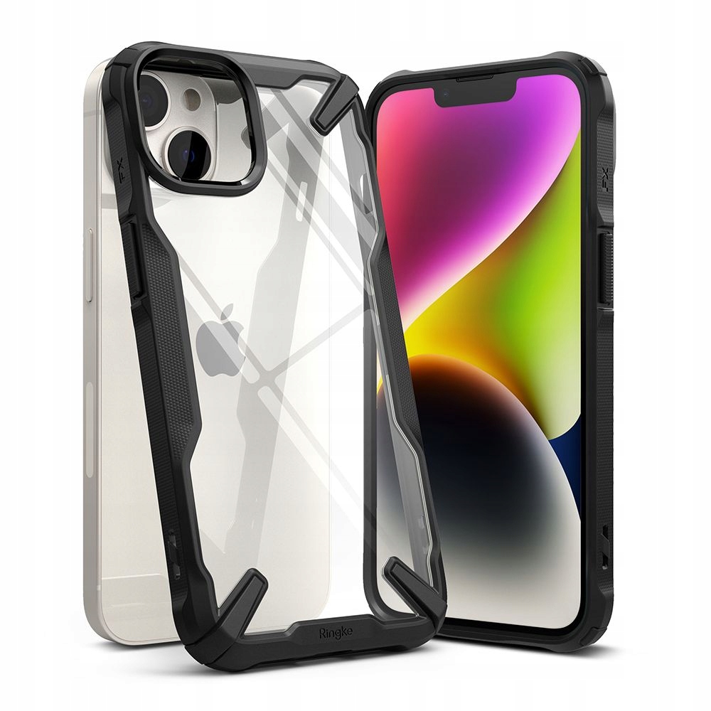 Etui Ringke Fusion X iPhone 15 Plus pokrowiec przezroczyste nakładka na tył