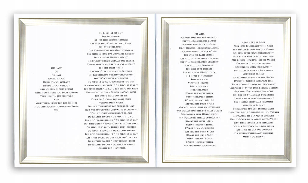 RAMMSTEIN - MADE IN GERMANY 1995-2011 BEST OF 2 CD Seria STUDIO ALBUM DELUXE EDITION 2 CD BOX