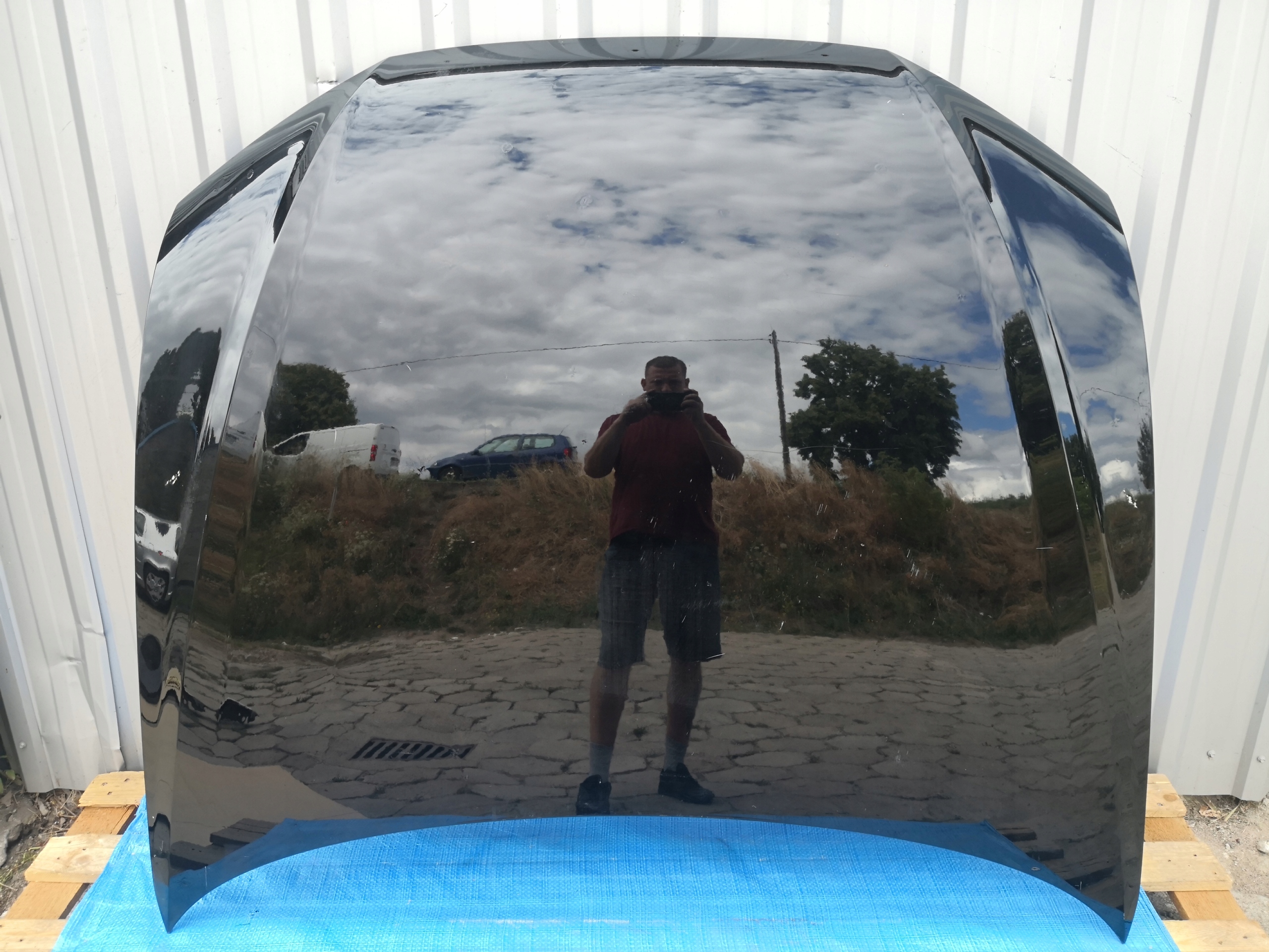 AUDI A6 C8k0 КАПОТ КРИШКА ДВИГУНА