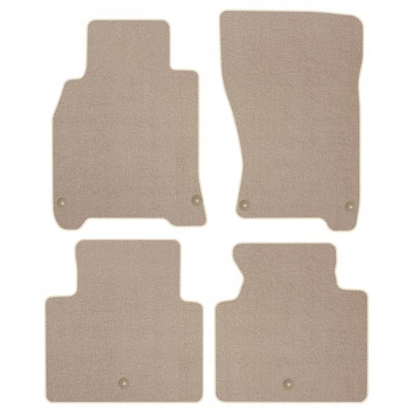 Килимки велюрові кріплення в комплекті Декор