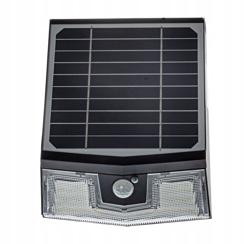 Solárna Led záhradná lampa 7W 700lm čierna IP65 Eko-Light