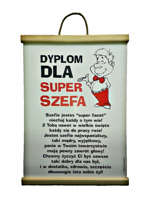 

dla Szefa Przełożonego na Dzień Chłopaka