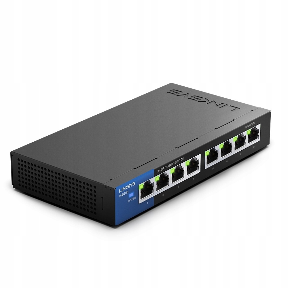 Switch Linksys LGS108 8 Portów Gigabitowy 1000MB